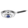 Chrome Steel Frypan 