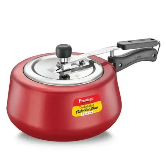 Prestige Nakshatra Cute Red Duo Cooker Prestige Nakshatra Cute Red Duo Cooker